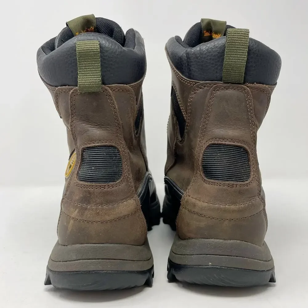 Timberland Waterproof High Hiking Boots Leather Synthetic Mens Size 7